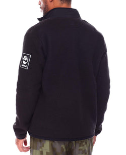 Timberland Yc Outdoor Archive Colorbvlocked Fleece Jacket Black thumbnail 2