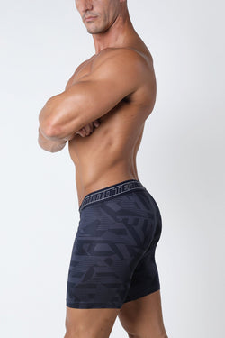 Timoteo Black Active Sport Compression Short thumbnail 2