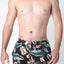 Timoteo Black Floral Avalon Short