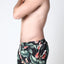 Timoteo Black Floral Avalon Short