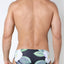 Timoteo Black Floral Lakeshore Low Rise Swim Brief