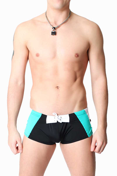 Timoteo Black Pacifica Swim Trunk