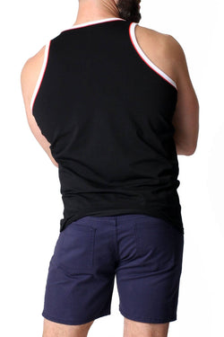 Timoteo Black Training Team Tank Top thumbnail 3
