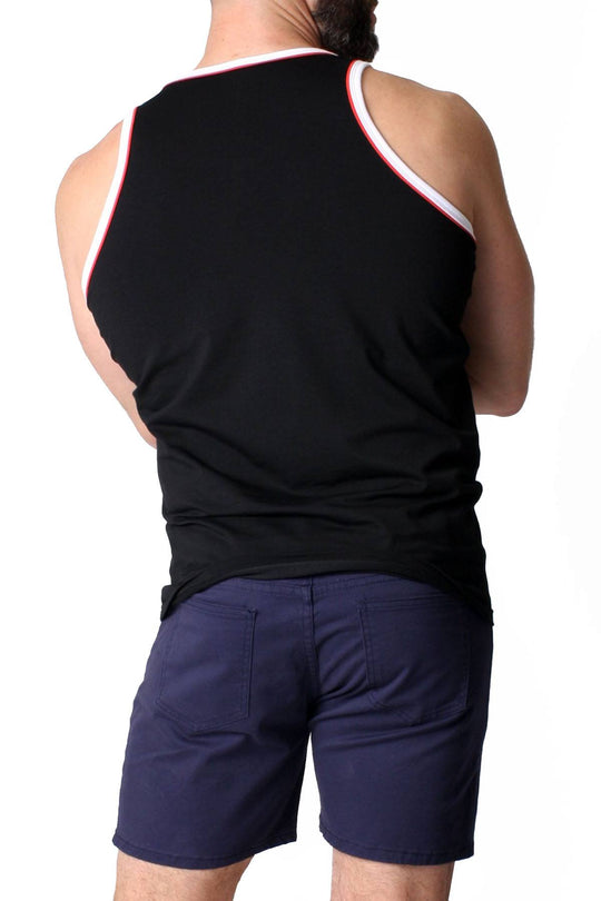 Timoteo Black Training Team Tank Top