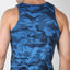 Timoteo Blue Aero Sport 2.0 Tank Top