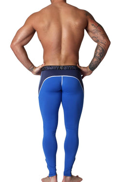 Timoteo Blue Aero-Tech Legging thumbnail 4