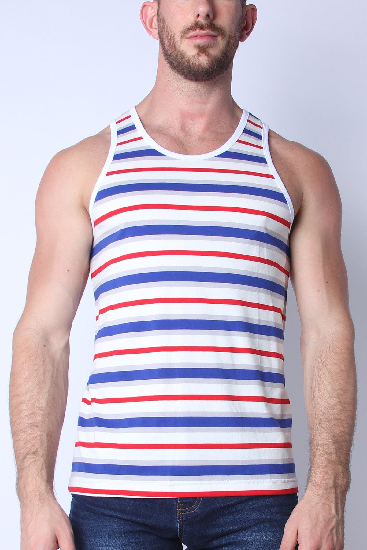 Timoteo Blue California Cool Tank Top