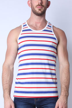 Timoteo Blue California Cool Tank Top thumbnail 1