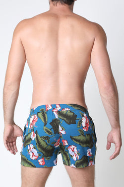 Timoteo Blue Floral Avalon Short thumbnail 3