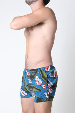 Timoteo Blue Floral Avalon Short thumbnail 2