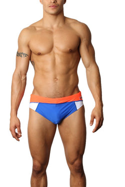 Timoteo Blue Freestyle Swim Brief thumbnail 2