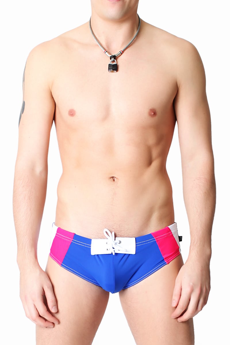 Timoteo Blue Pacifica Swim Brief