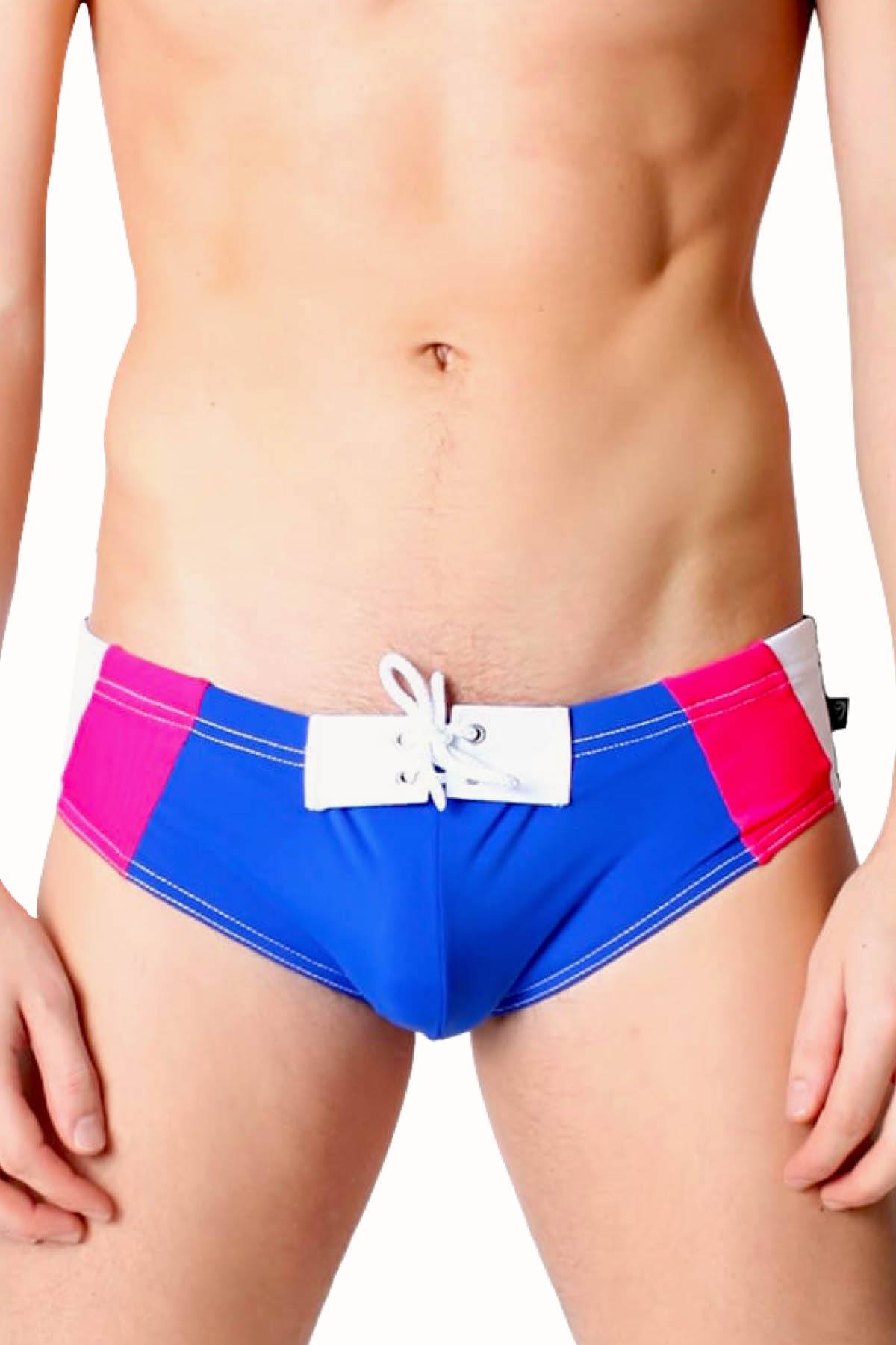 Timoteo Blue Pacifica Swim Brief