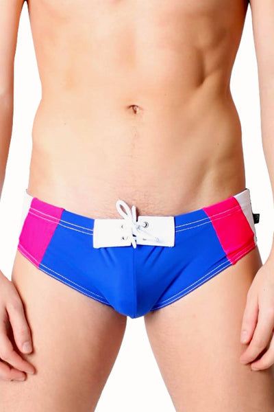 Timoteo Blue Pacifica Swim Brief