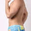 Timoteo Blue Pool Party Mesh Low Rise Swim Brief