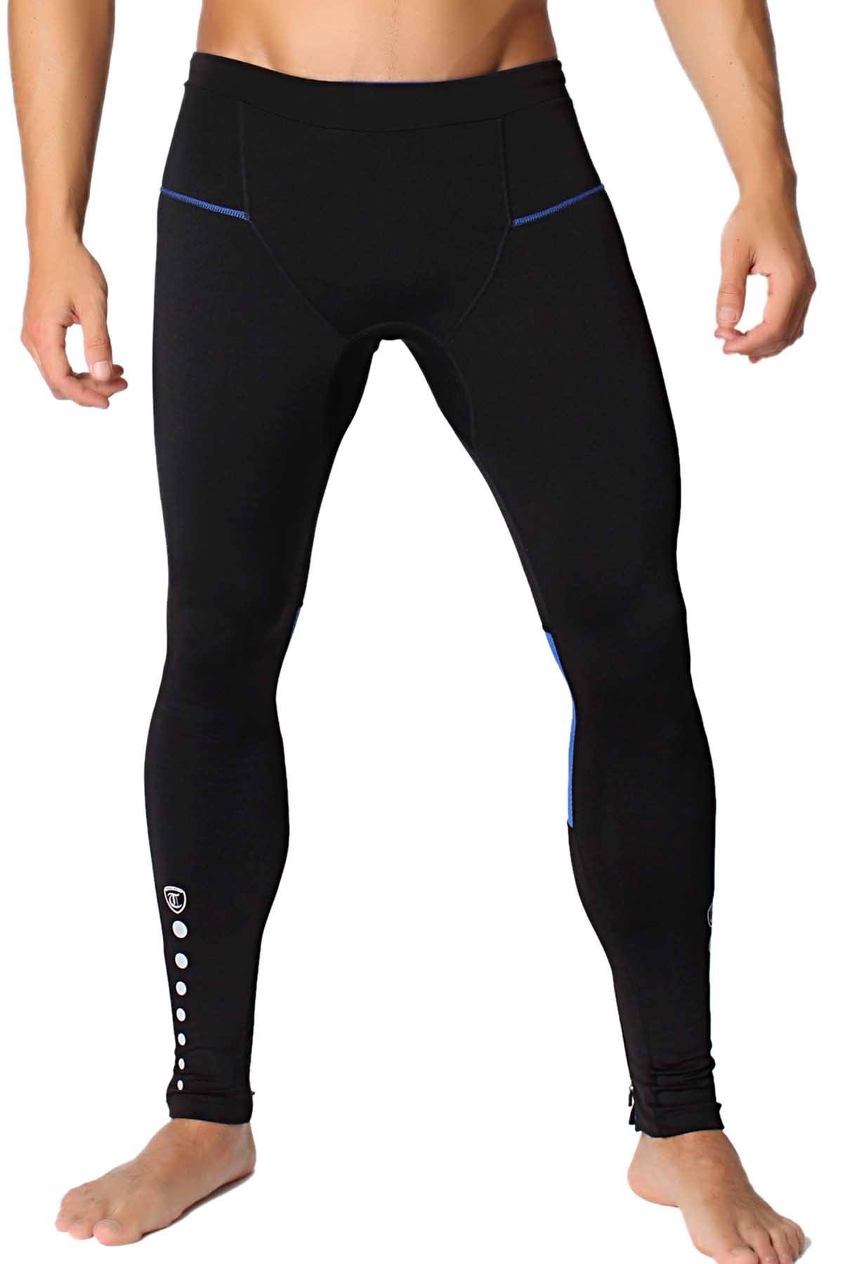Timoteo Blue Power Stretch Legging