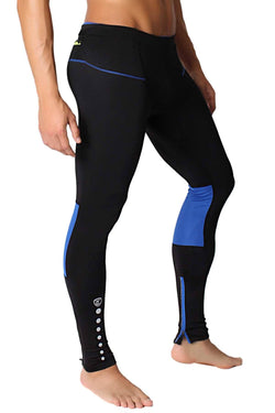 Timoteo Blue Power Stretch Legging thumbnail 3
