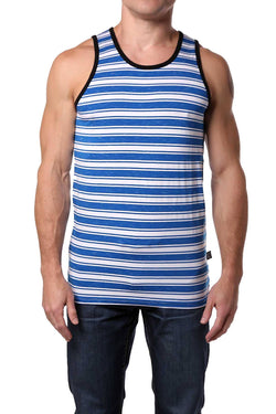 Timoteo Blue Striped Oceanside Tank thumbnail 1