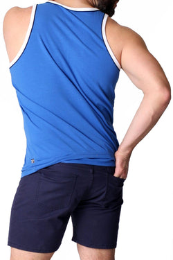 Timoteo Blue Training Team Tank Top thumbnail 3