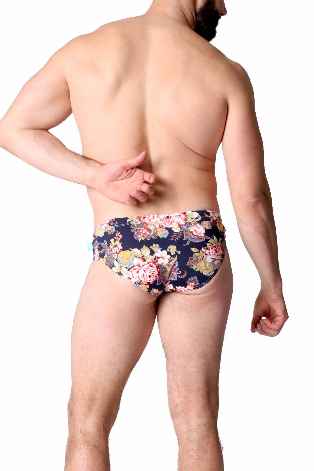Timoteo Floral Lakeshore Low-Rise Swim Brief