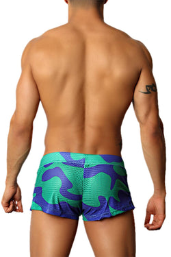 Timoteo Green Lava Mesh Short thumbnail 4
