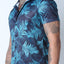 Timoteo Green Print Riviera Mesh Shirt