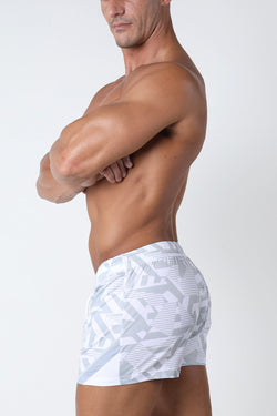 Timoteo Grey Active Sport Short thumbnail 2