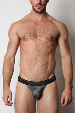 Timoteo Grey Aero Sport "Y" Thong thumbnail 1