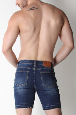 Timoteo Indigo Pacific 2.0 Denim Short thumbnail 3