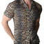 Timoteo Leopard Calypso Mesh Shirt