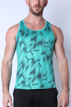 Timoteo Mint Aero Sport Tank Top thumbnail 1