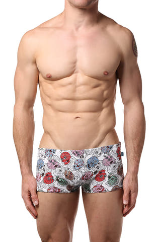Timoteo Multi Skull Open Water Swim Trunk