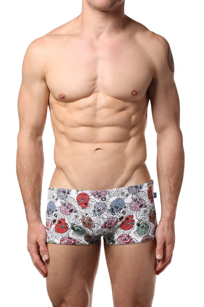 Timoteo Multi Skull Open Water Swim Trunk