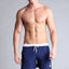 Timoteo Navy Zip Surf Board Short