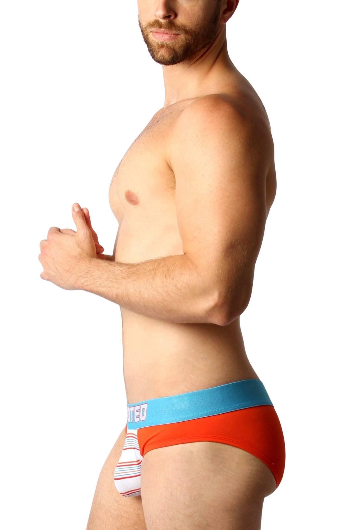 Timoteo Orange Catalina Brief