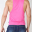 Timoteo Pink Calypso Solid Tank Top
