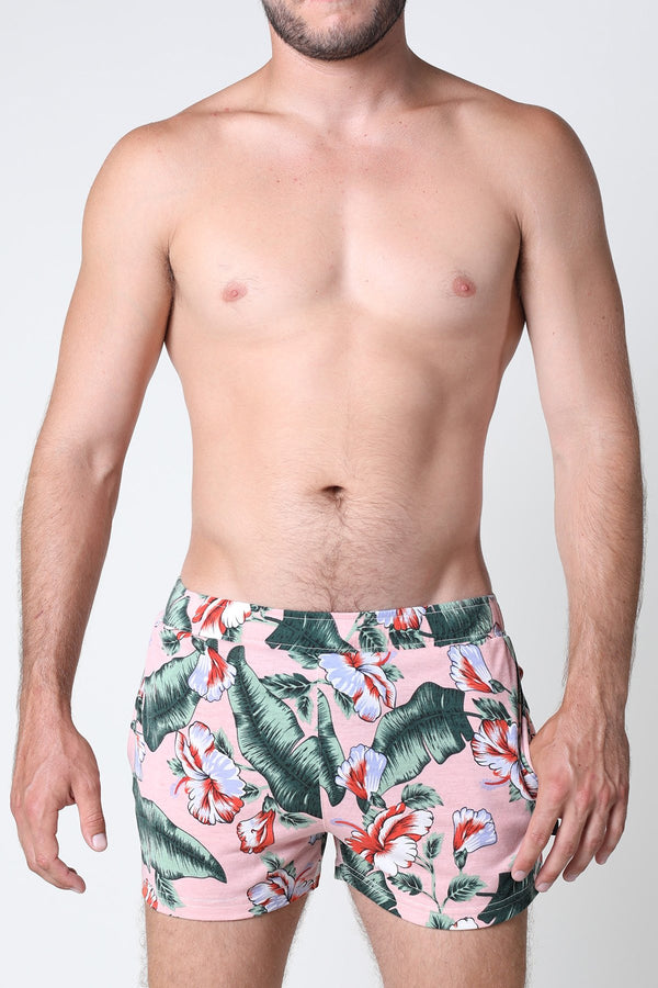 Timoteo Pink Floral Avalon Short