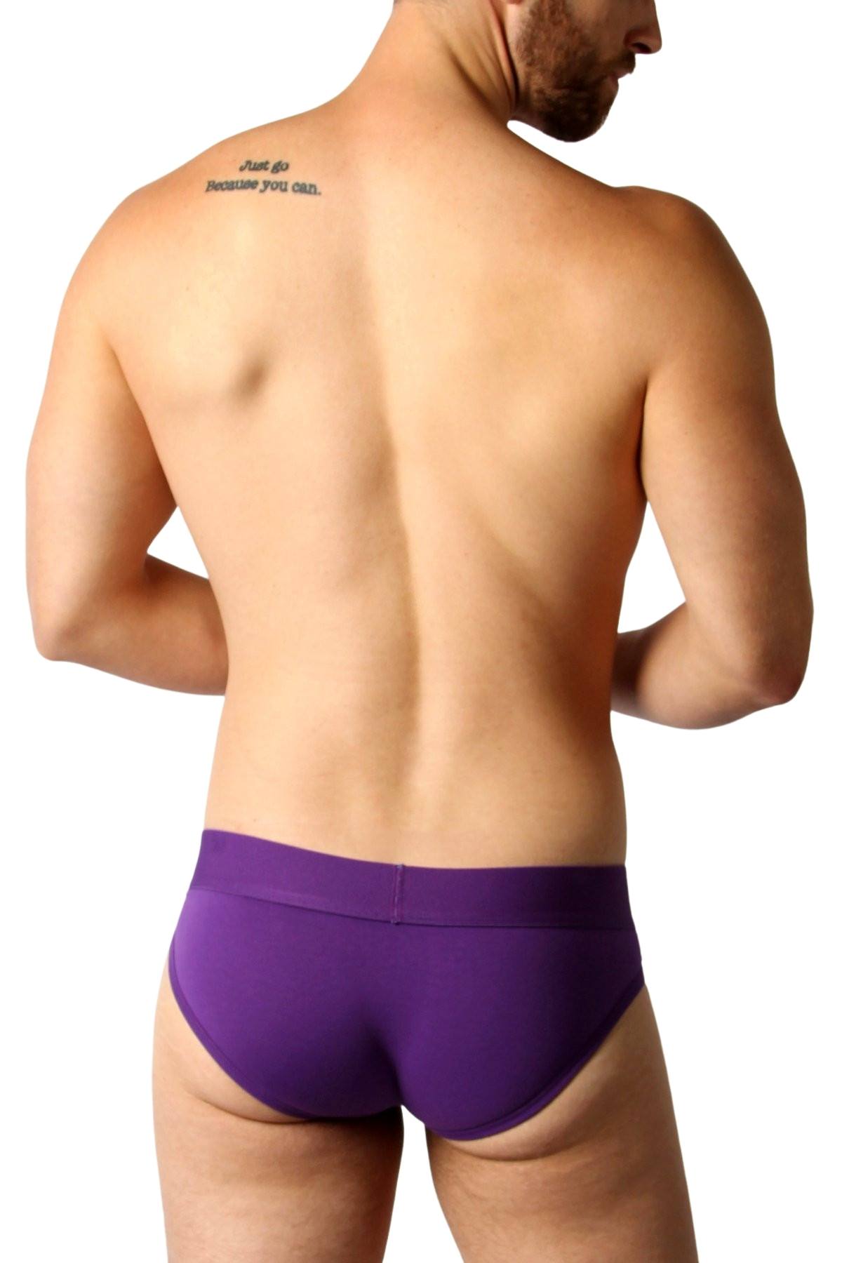 Timoteo Purple Catalina Brief