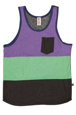 Timoteo Purple Freestyle Tank Top thumbnail 1