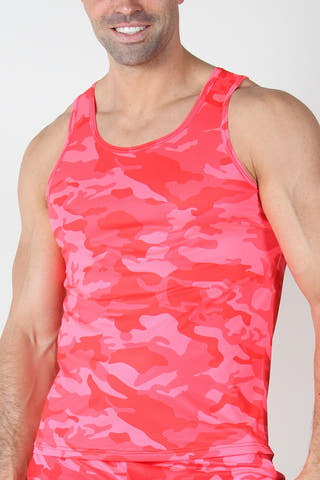 Timoteo Red Aero Sport 2.0 Tank Top