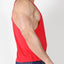 Timoteo Red Calypso Solid Tank Top