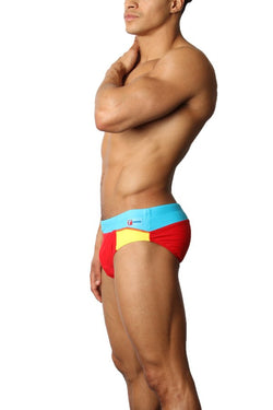 Timoteo Red Freestyle Swim Brief thumbnail 4