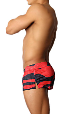 Timoteo Red Lava Mesh Short thumbnail 2