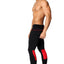 Timoteo Red Power Stretch Legging