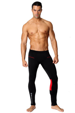 Timoteo Red Power Stretch Legging thumbnail 4