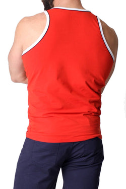 Timoteo Red Training Team Tank Top thumbnail 3