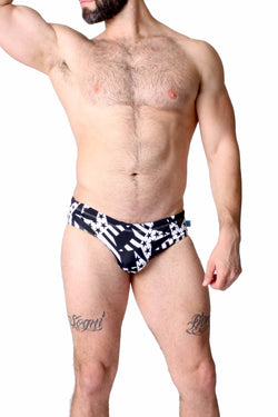 Timoteo Star/Stripe Lakeshore Low-Rise Swim Brief thumbnail 4