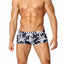 Timoteo Star/Stripe Open-Water Swim Trunk