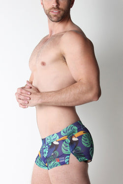Timoteo TMS162 Fiesta Floral Mesh Jock Short thumbnail 4