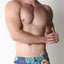 Timoteo TMS163 Fiesta Mesh Floral Low Rise Swim Brief